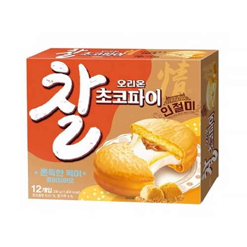 오리온 찰초코파이 인절미 12개입