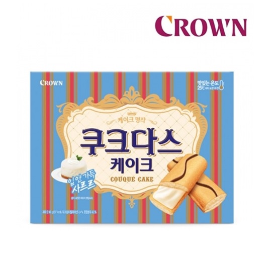 3800 크라운 쿠크다스 케이크 154g