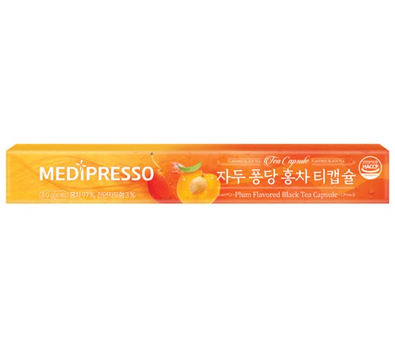 메디프레소 자두 퐁당 홍차 티캡슐 10개입