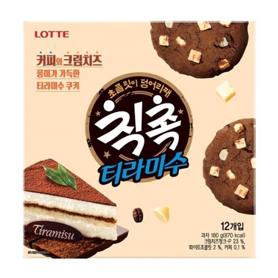 4800 롯데 칙촉 티라미수 180g