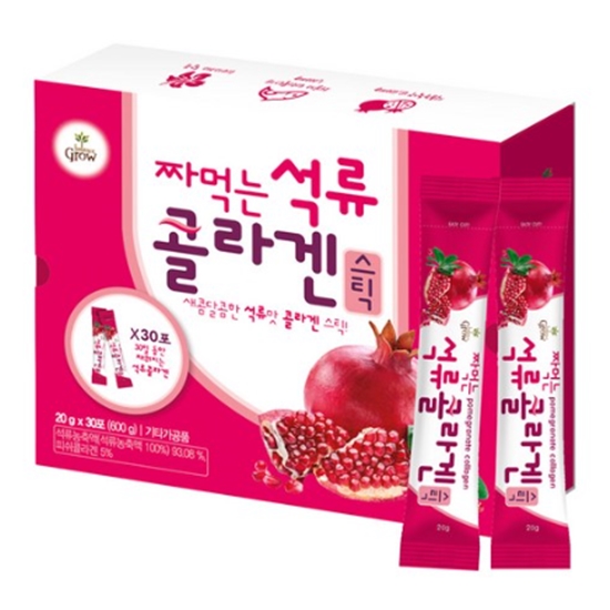 Balance Grow 짜먹는 석류 콜라겐 젤리 30스틱
