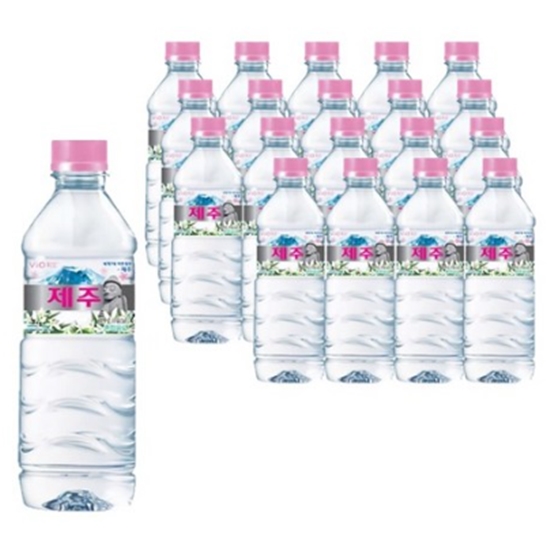 VIO 제주V워터생수 500ml X 20개입 / BOX
