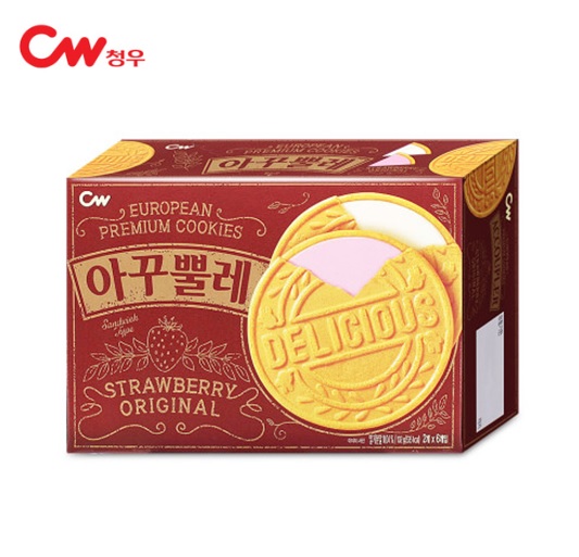 [CW청우] 아꾸뿔레 크림전병 102g