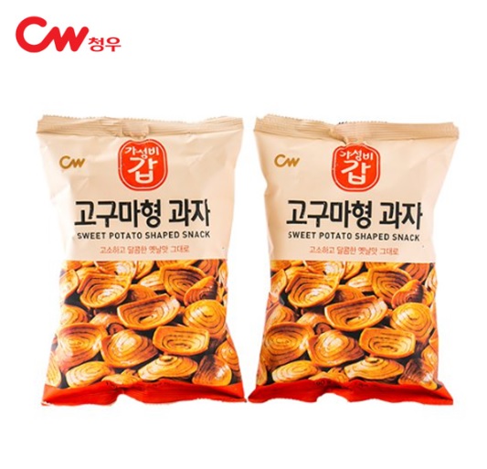 [CW청우] 고구마형 과자 1+1  160g X 2개