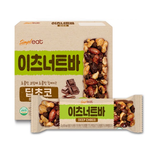 심플잇 이츠 너트바 딥초코 140g