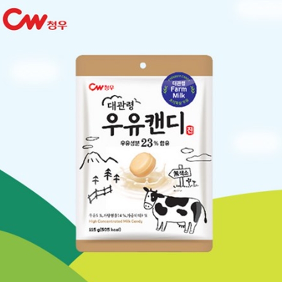 청우 대관령 우유캔디 115g