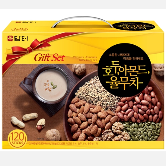 담터 호두아몬드율무차 120입 기획상품