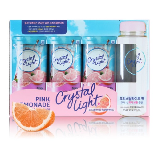 ◈크리스탈라이트 핑크 레몬에이드 18포+보틀증정