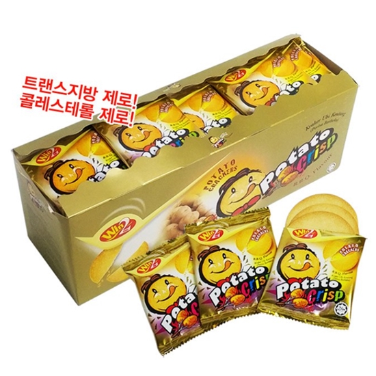 Win2 포테이토 크리스프 바비큐맛 450g (15g x 30개입)