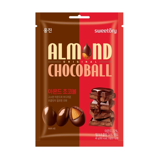 ★신상품★ 웅진 스위토리 아몬드초코볼 15봉