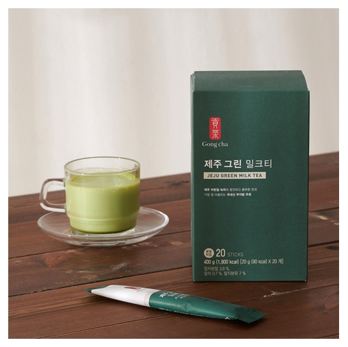 공차 제주그린 밀크티 20T