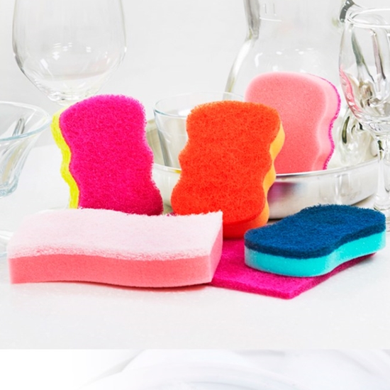 3M 스카치브라이트 제로 스크래치 항균 스펀지 수세미 10개입