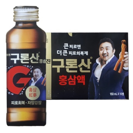 영진 구론산 바몬드 홍삼액 150ml x 10병