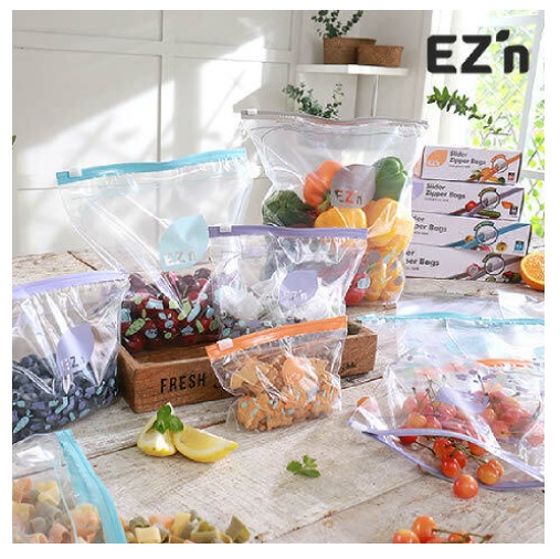 ◈EZn 이지엔 슬라이더 지퍼백 중형 160매