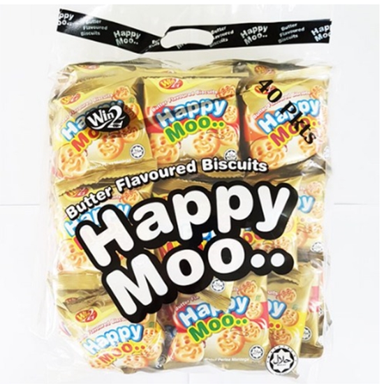 Win2 해피무 버터맛 비스킷 40개입