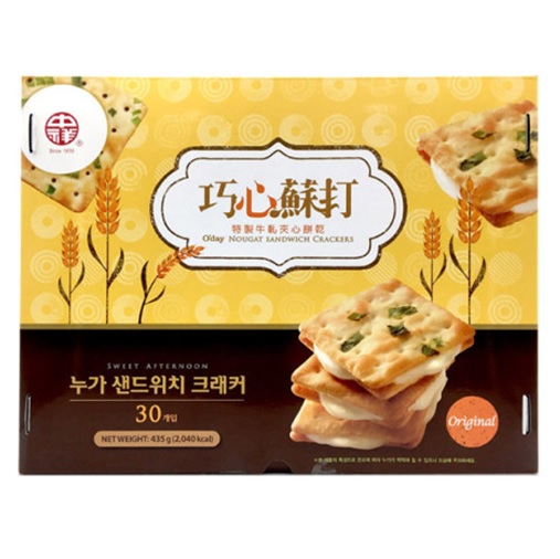 ◈대만과자 누가 샌드위치 크래커 435g
