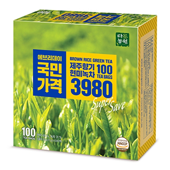 제주향기 현미녹차 100T