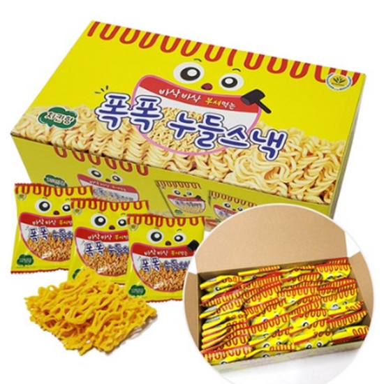 폭폭누들스낵 치킨맛 40봉 720g