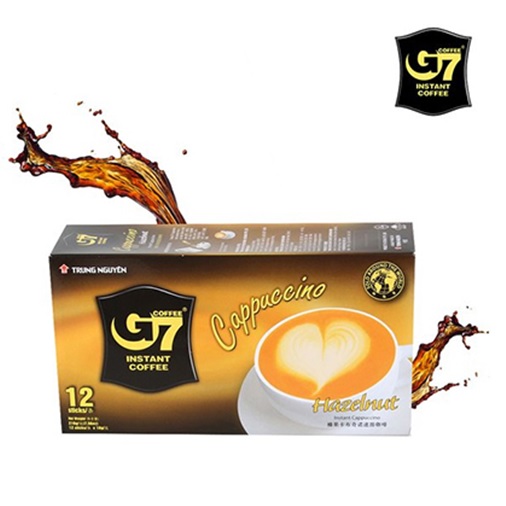 ★G7커피 카푸치노 헤이즐넛 12T 