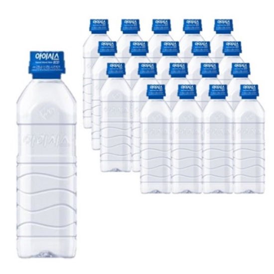 (무라벨 생수) 아이시스 에코 ECO 500ml X 20개입
