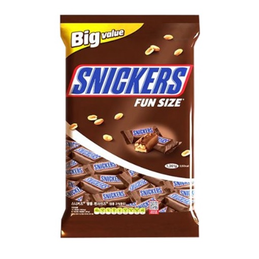 ◈SNICKERS FUN 스니커즈 펀사이즈 초코바 1.361kg
