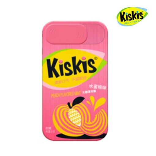 (틴케이스) kis kis 키스키스 복숭아향 캔디 x 2캔