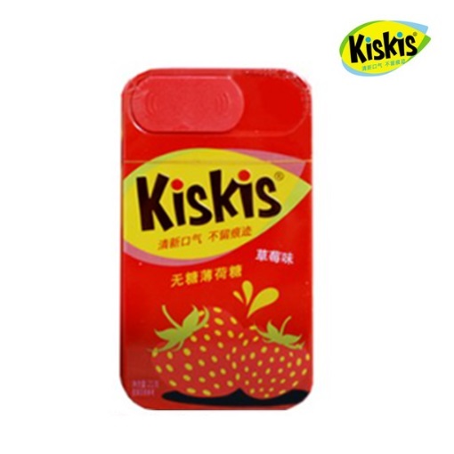 (틴케이스) kis kis 키스키스 딸기향 캔디 x 2캔  