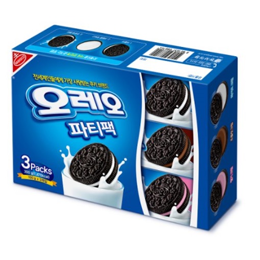 오레오 파티팩 세가지맛 300g
