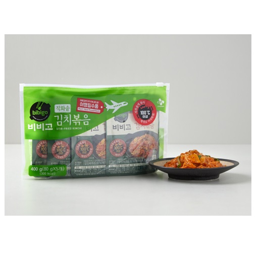 CJ 비비고 김치볶음 80g x 5개입