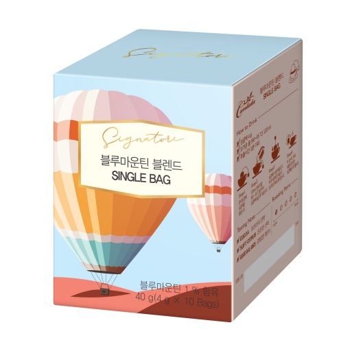 칸타타 원두커피 싱글백 블루마운틴블랜드 10T 