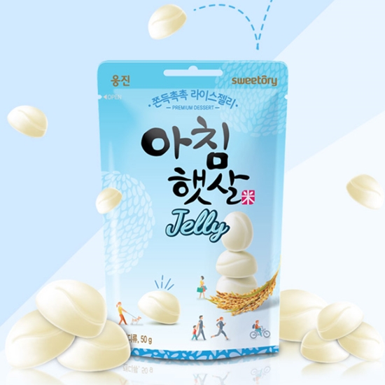 웅진 아침햇살 젤리 50g x 10봉[박스]