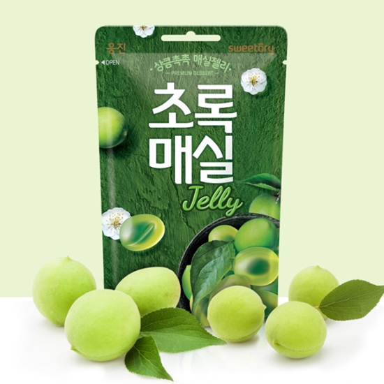 웅진 초록매실 젤리 50g x 10봉[박스]
