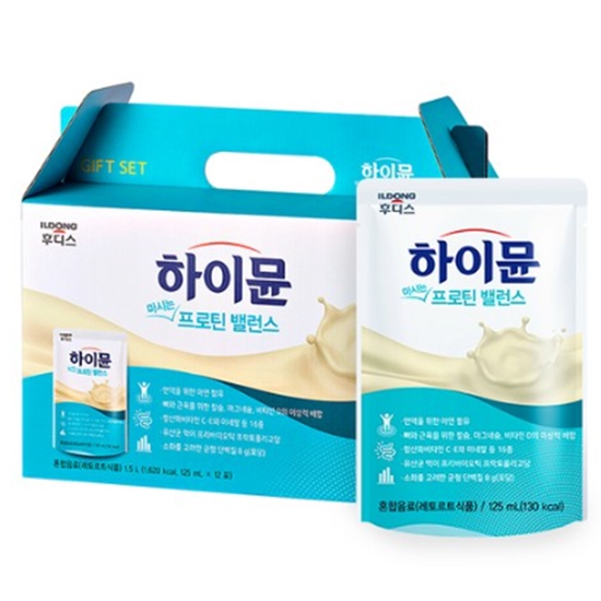 (30%할인) 일동후디스 하이뮨 마시는 프로틴 밸런스 125ml x 10팩