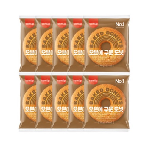 [SPC삼립] 오븐에 구운 도넛 40g x 10개입