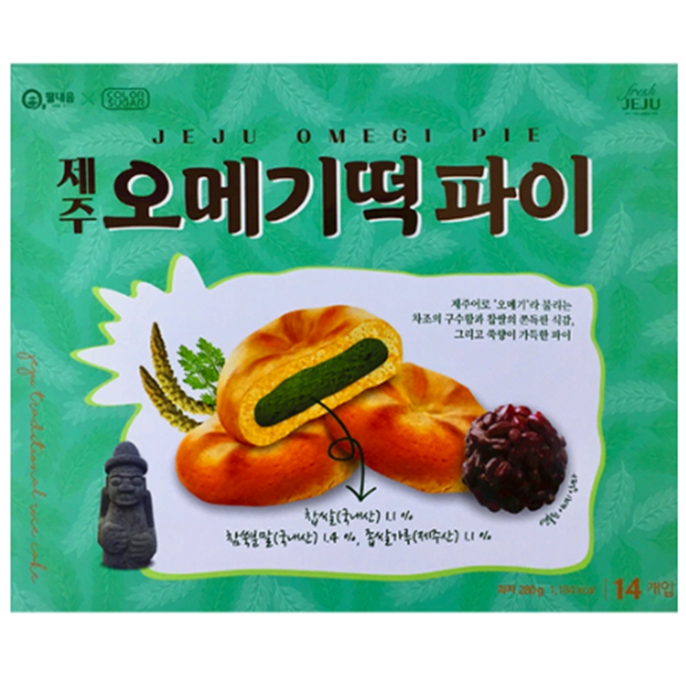 제주 오메기떡 파이 280g
