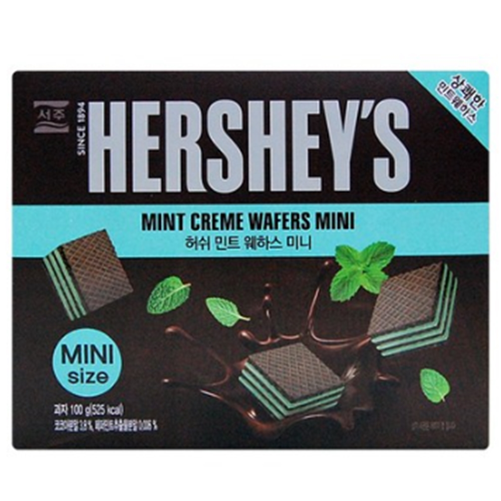 허쉬 민트웨하스 미니 100g