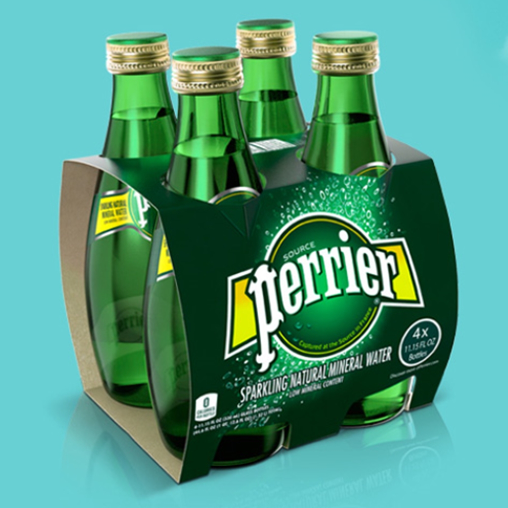페리에 탄산수 플레인330mlx4병(※택배불가상품)