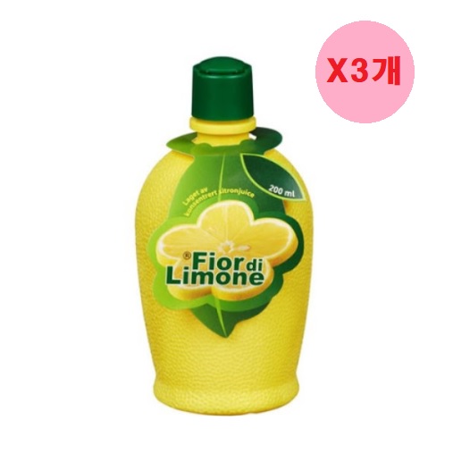 피오디 레몬 200ml x 3