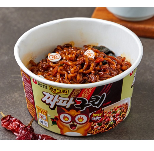 농심 앵그리 짜파구리 큰사발 컵라면 大 낱개