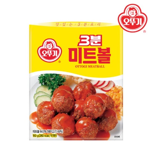 오뚜기 3분 미트볼 150g