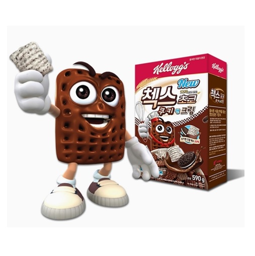켈로그 첵스초코 쿠키앤크림 590g
