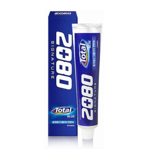2080 시그니처 토탈블루 치약 120g x 3입