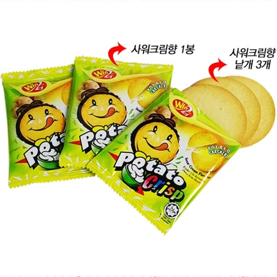 Win2 포테이토 크리스프 사워크림 780g (15g x 52개입)