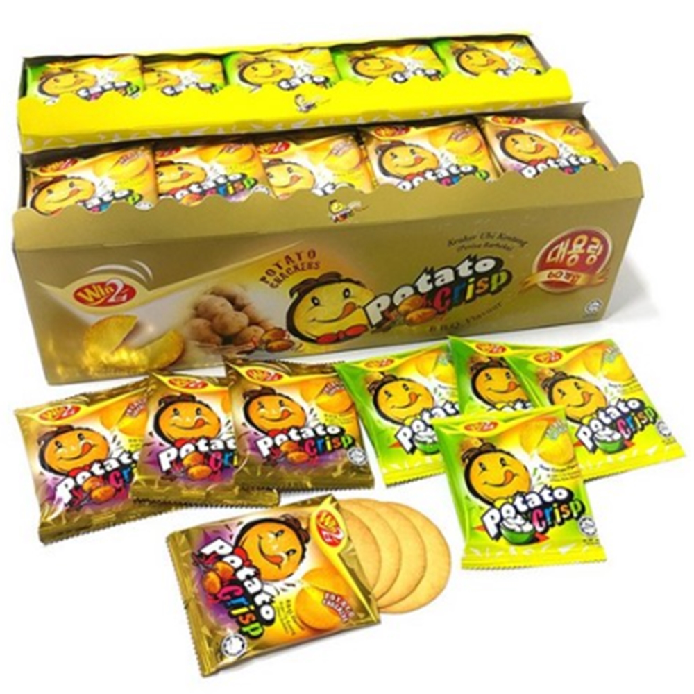 Win2 포테이토 크리스프 바비큐맛 780g (15g x 52개입)