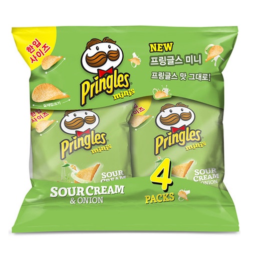 MINI 프링글스 미니팩 양파맛 140g 