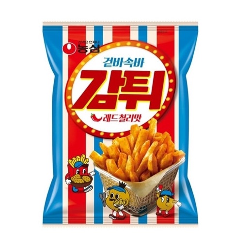 농심 겉바속바 감튀 레드칠리맛 60g