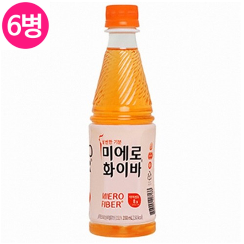 미에로화이바 MIERO FIBER 350ml x 6번들