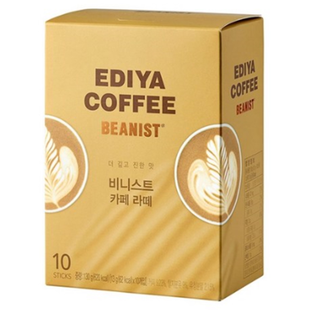 이디야 비니스트 카페라떼 10T