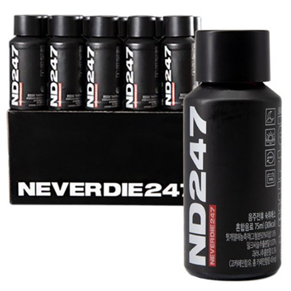 네버다이 ND247 숙취해소음료 10개입