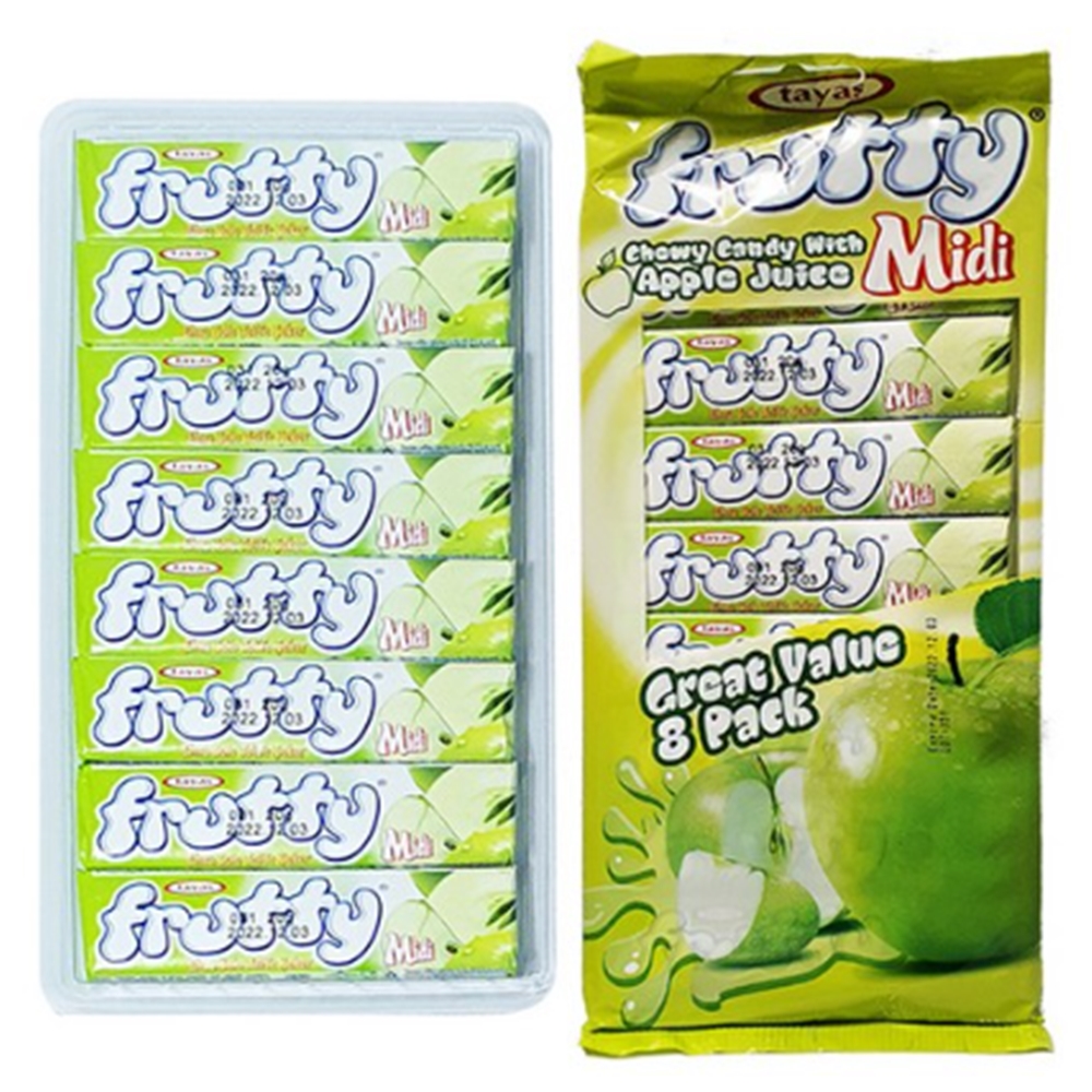 tayas frutty Midi 타야스 프루티 미디 캔디 사과맛 160g